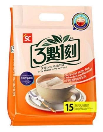 3:15pm Milk Tea - Classic Series - Authentic Bubble Tea (10 teabags) (Original Milk Tea, 30)